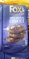 TRIPLE CHOCOLATE COOKIES