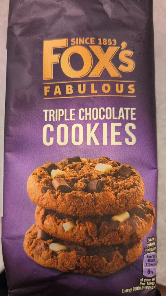 Triple Chocolate Cookies