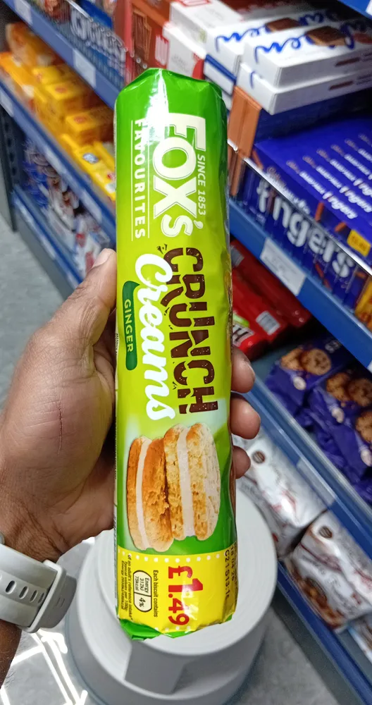 fox ginger cream