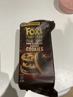 Half Coated Dark Chocolate & Ginger Cookies