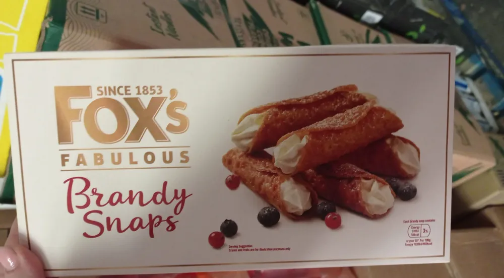 Fox's Fabulous Brandy Snaps