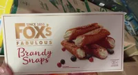 Fox's Fabulous Brandy Snaps