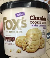 Chunkie Cookie Bites White Chocolate Chip