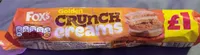 Golden crunch creams