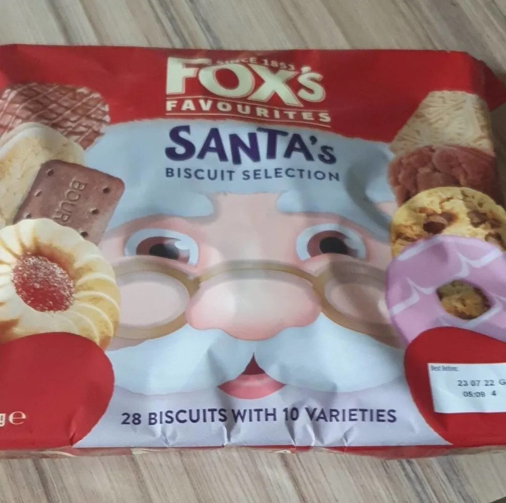 Santa's biscuit selection