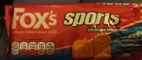 Sports shortcake biscuits