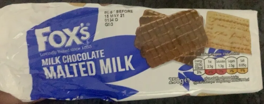 milk chocolate malted milk