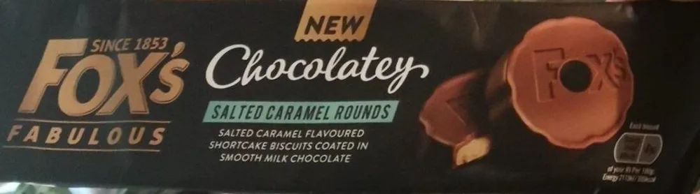 Fabulous Chcolatey Salted Caramel Rounds