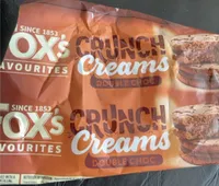Double choc crunch creams