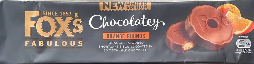 Chocolate Orange Rounds