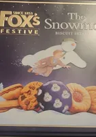The snowman biscuit selection