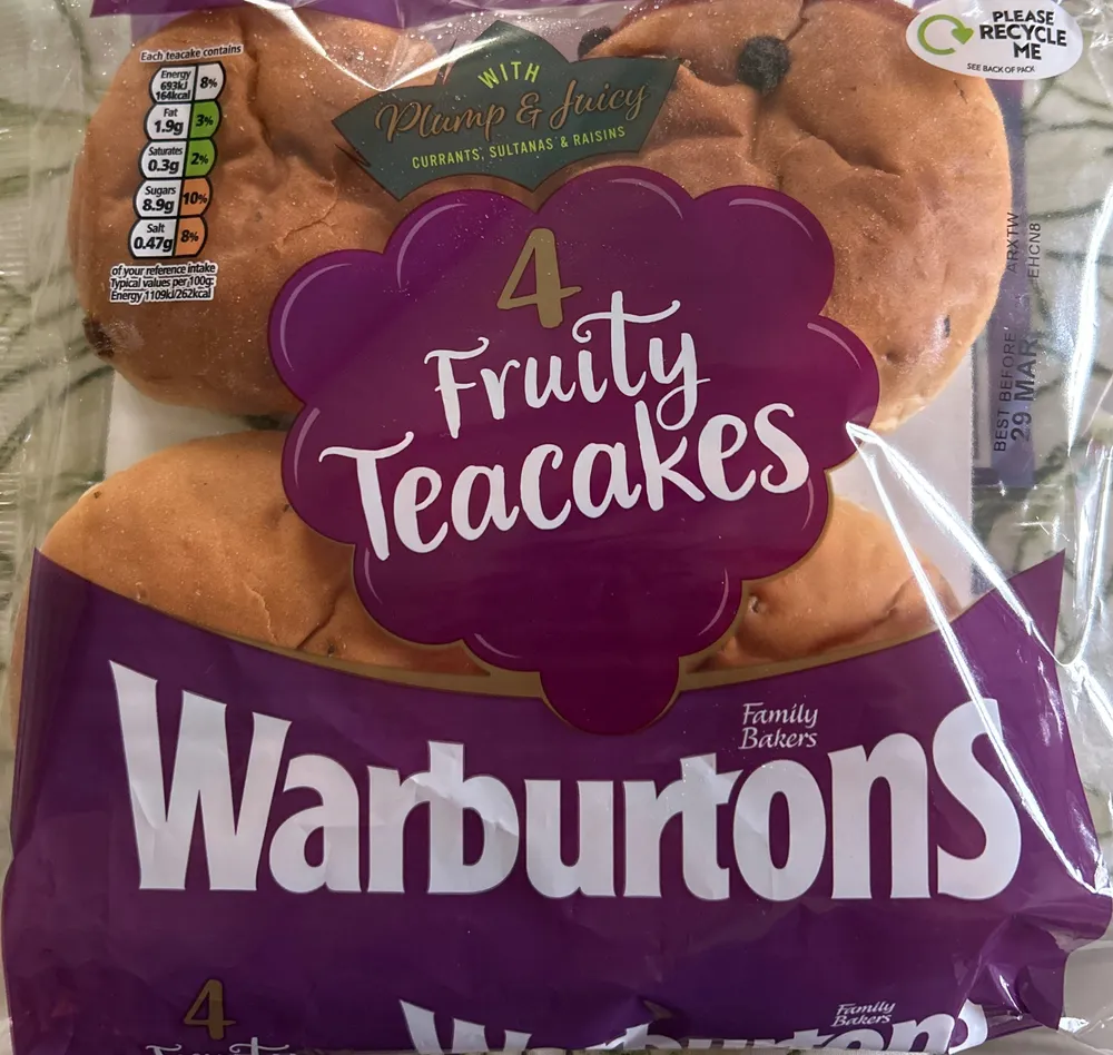 Fruity Teacakes