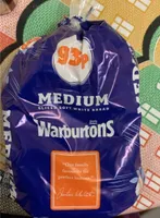 Sliced soft whote bread