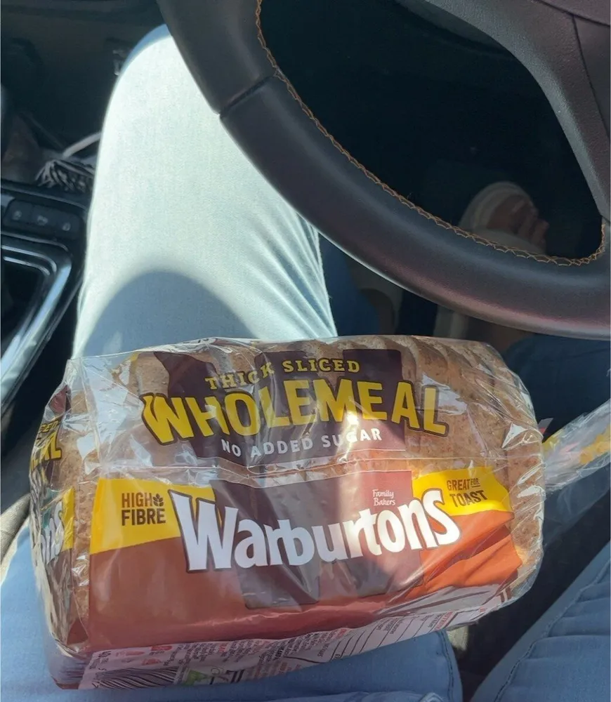 Thick sliced whoemeal