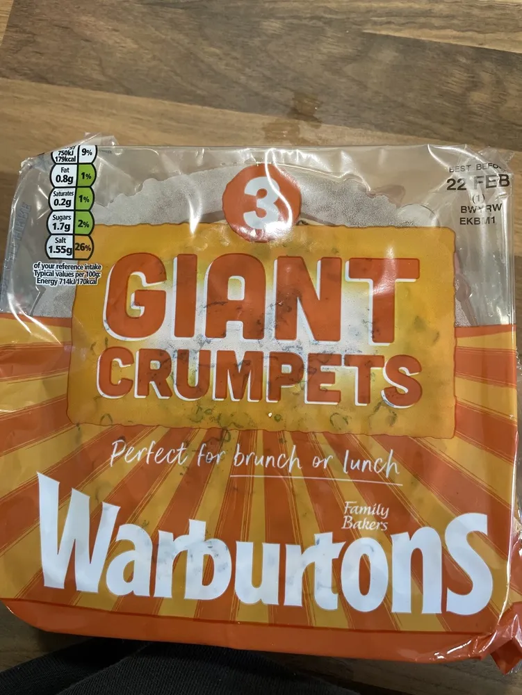 Giant crumpet
