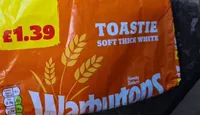 Toasties soft thick white