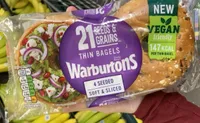 21 seeds and grains thin bagels