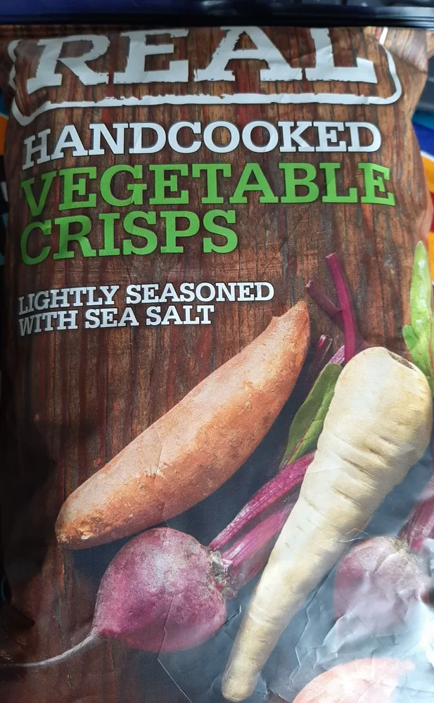 Patates Xips Artesanals Vegetable Crisps Real