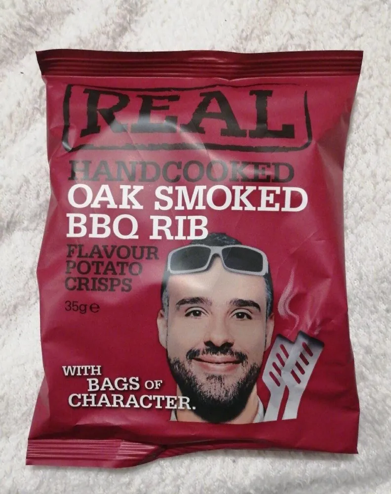 Oak smoked BBQ rib