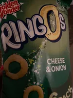 C PER Golden Wonder RINGOS 62 CALORIES PER PACK CH