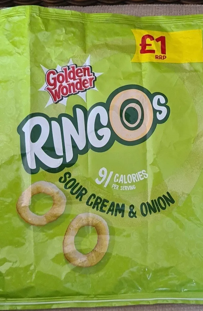 Ringos Sour Cream Onion