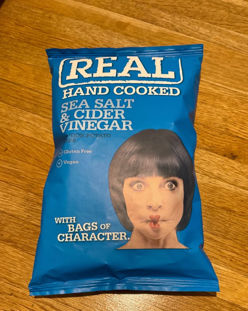 Sea Salt & Cider Vinegar crisps