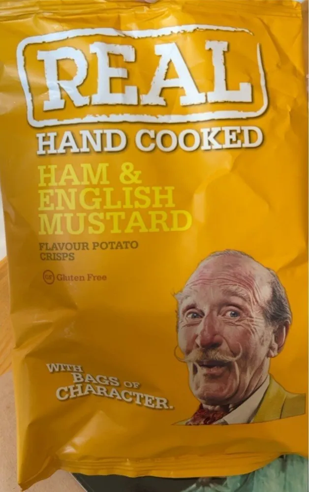 Ham and english mustard