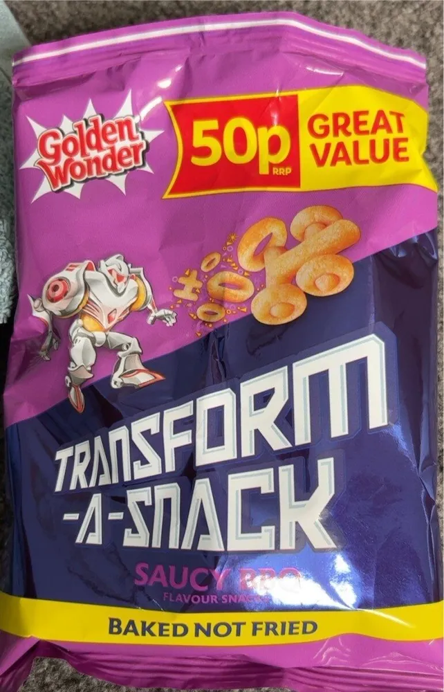 SAUCY BBQ Flavour Corn & Potato Snacks with Sugar & Sweetener