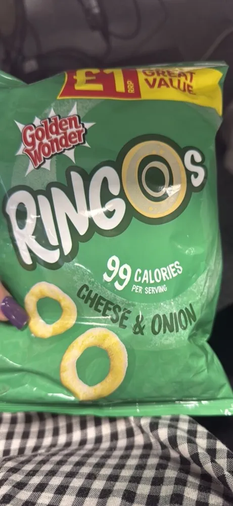 Cheese & Onion flavour Potato, Wheat and Rye Snacks