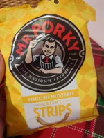 English Mustard Flavour Pork Rind