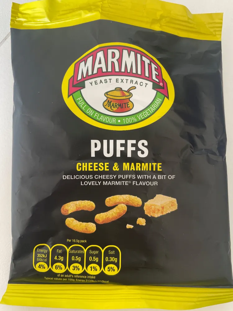 Puffs Cheese & Marmite