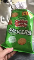 Golden Wonder Saucers Sour Cream & Onion Flavour