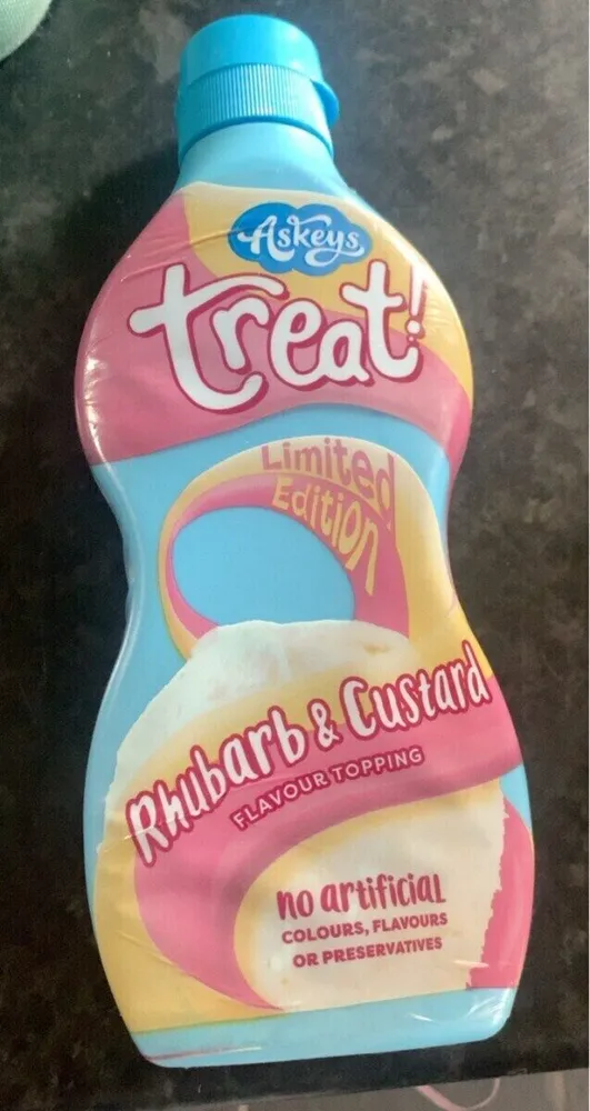 rhubarb and custard sauce