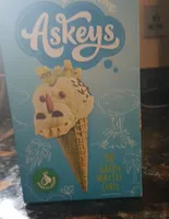 Green Waffle Cones
