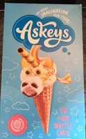 Askeys 10 Pink Waffle Cones