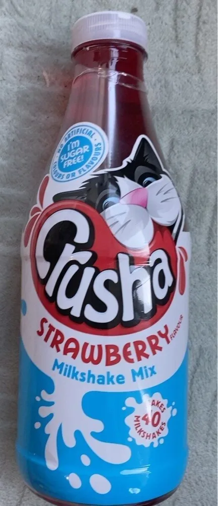 Crusha strawberry milkshake