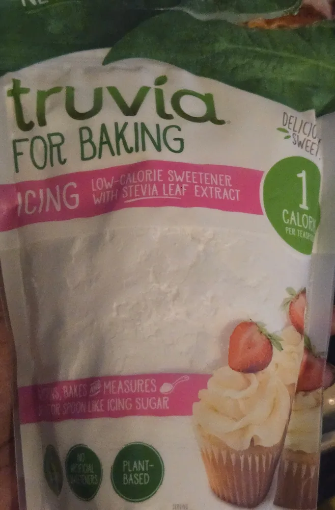 Truvia for baking icing sugar
