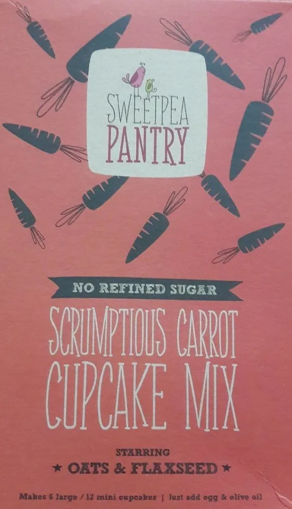 Scrumptious carrot cupcake mix