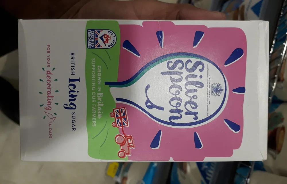 British Icing Sugar silver spoon