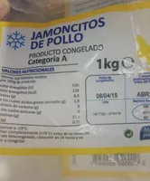 Jamoncitos De Pollo Congelados