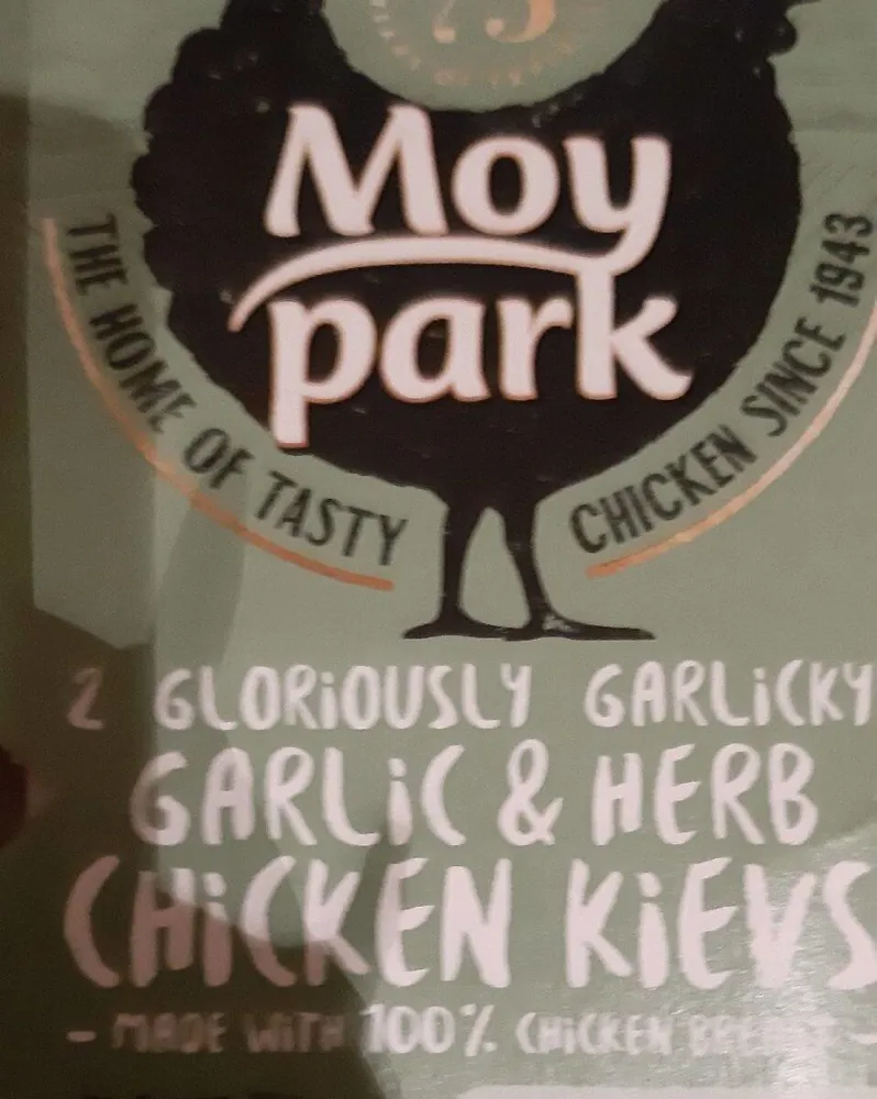 Garlic and Herb Chicken Kievs