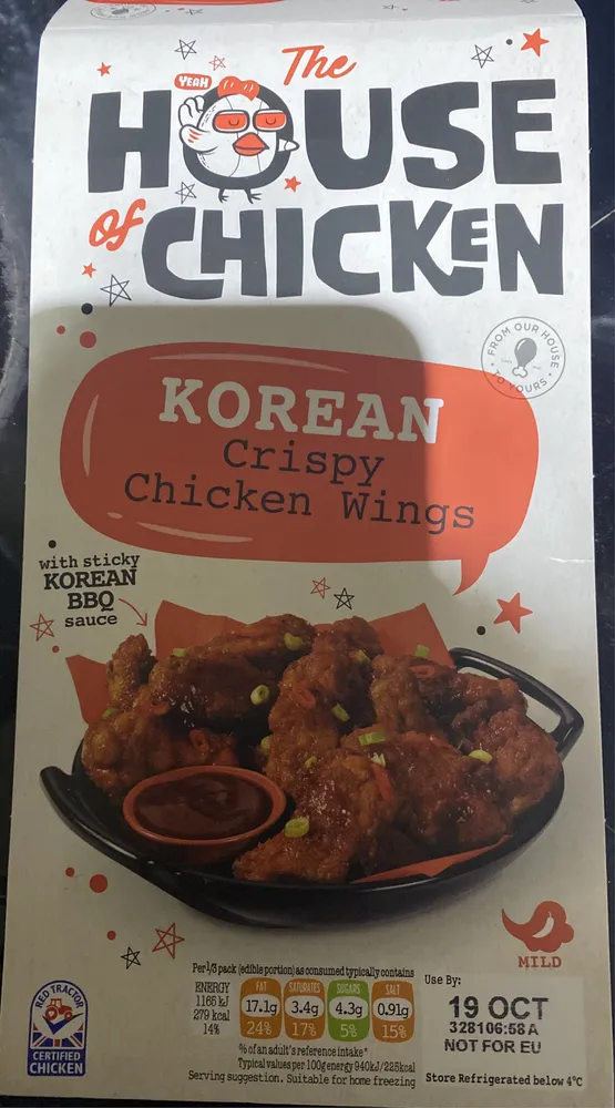 Korean Crispy Chicken Wings