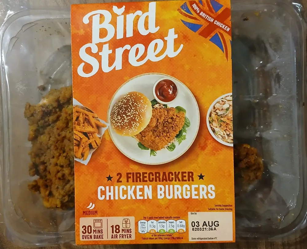 Firecracker Chicken Burgers