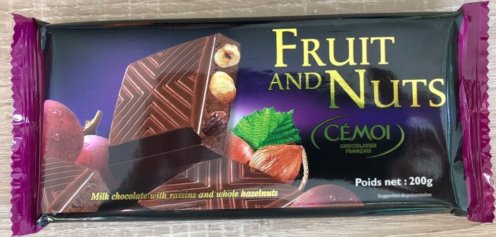Chocolat Fruit and Nuts