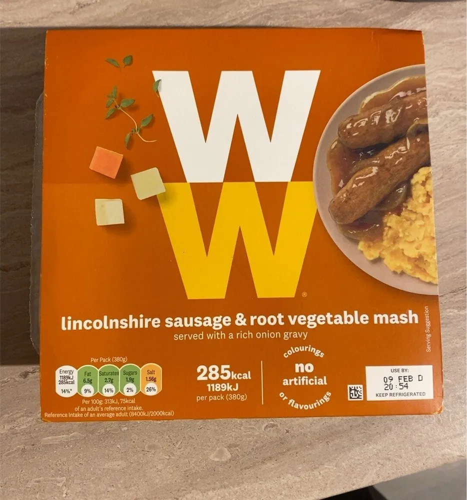 Lincolnshire Sausage and Mash