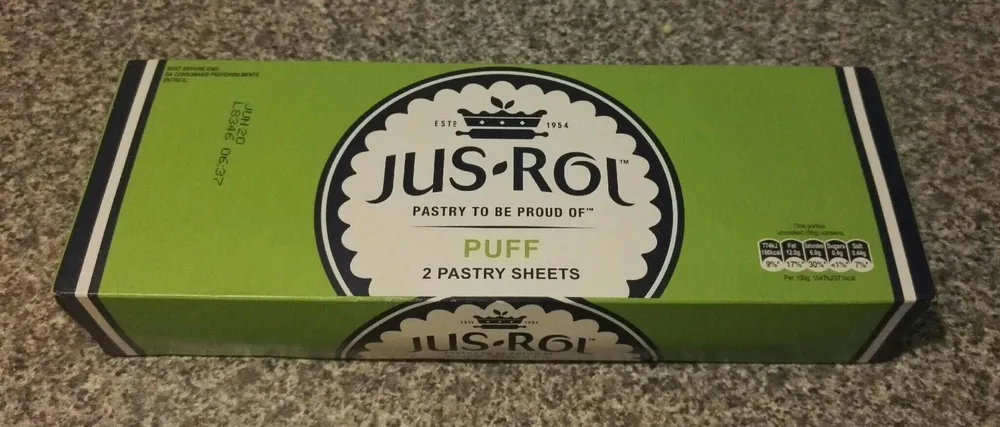 2 Puff Pastry Sheets