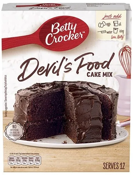 Betty Crocker Devils Food Cake Mix