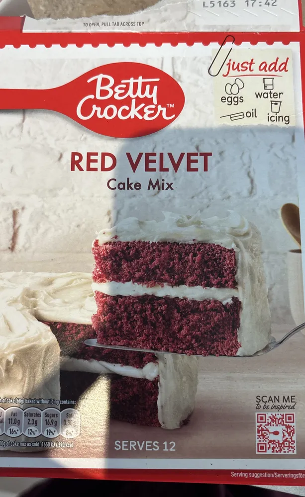 Red Velvet Cake Mix