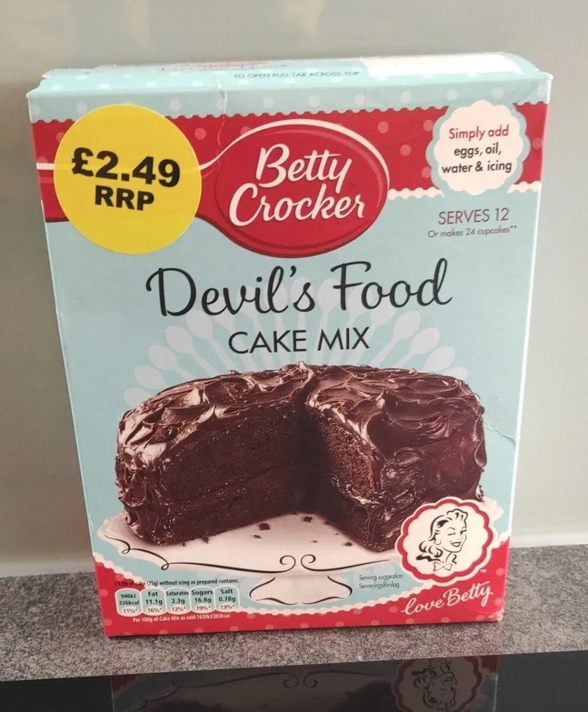 Devil's food cake mix