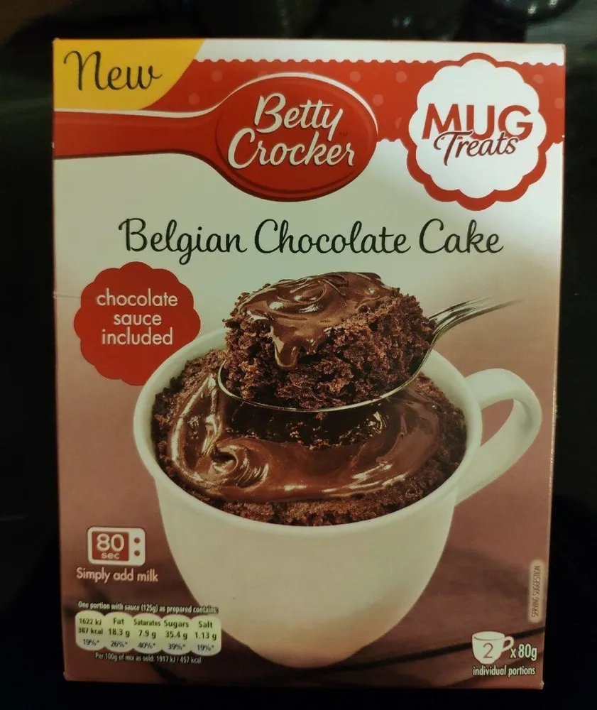 Belgian Chocolate Cake - Mug Treats